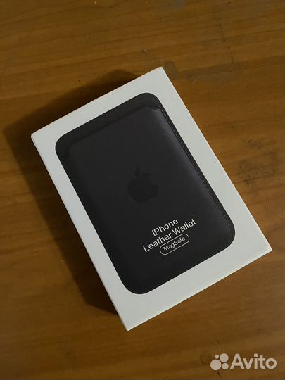 Кардхолдер для айфона синий