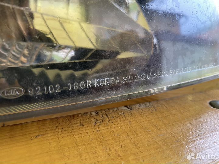 Фары на KIA RIO 2 JB 2011