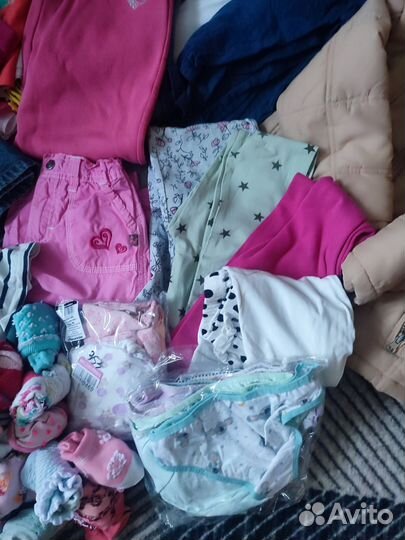 Пакет вещей на девочку 110-116 на осень, в садик