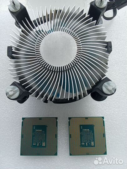 Процессоры i3 7100, g3900 и кулер