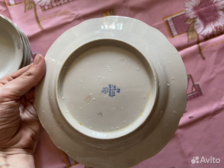 Сервиз столовый дулевский не в полном комплекте