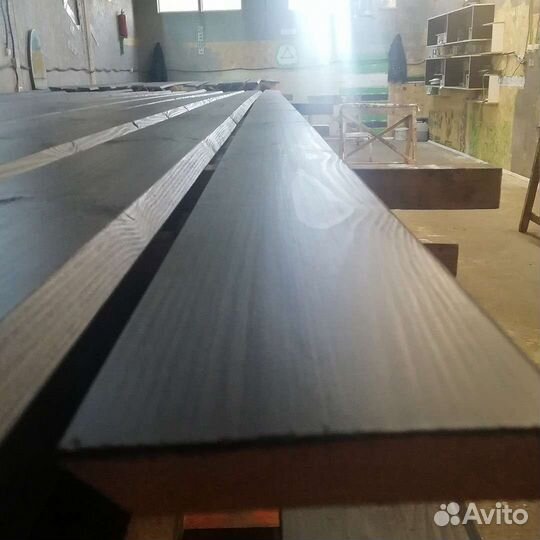 Планкен из сосны окрашенная