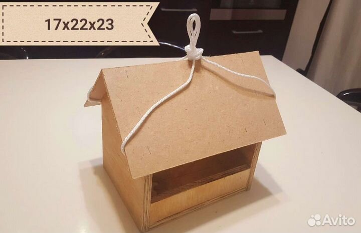 Кормушка Гнездовой домик для попугаев