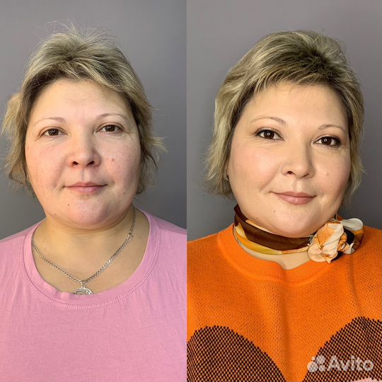 Макияж локоны