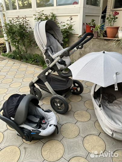 Коляска 3 в 1 Stokke