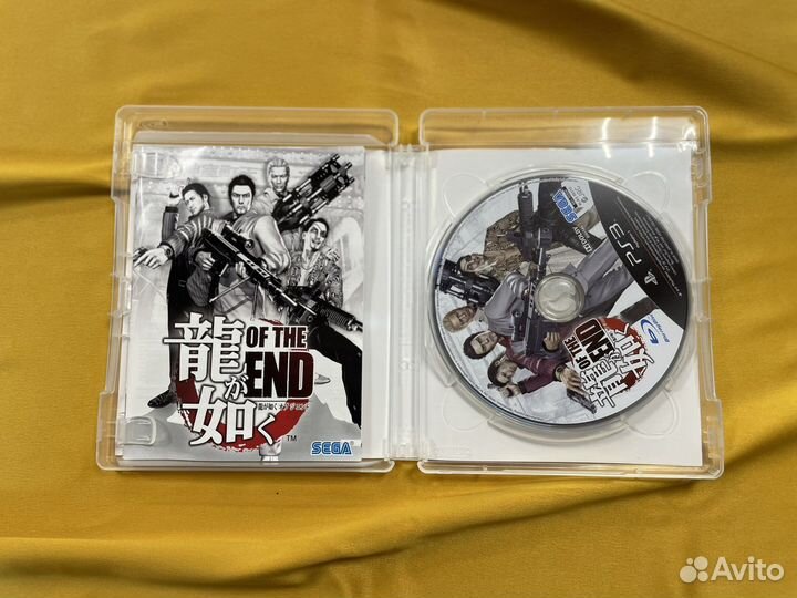 PS3 Yakuza Dead Souls (Jp) б/у