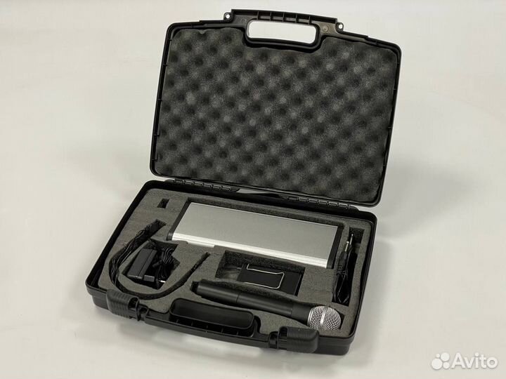 Радиосистема Leem ручной и головной микрофон