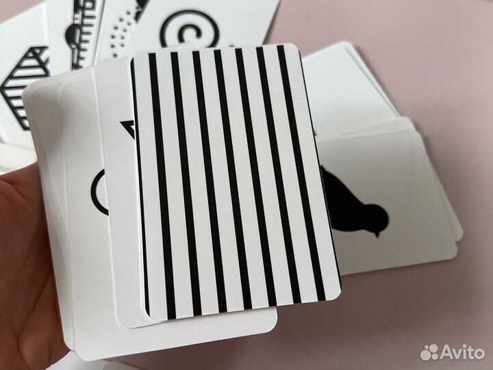 Развивающие карточки для малышей Двусторонние