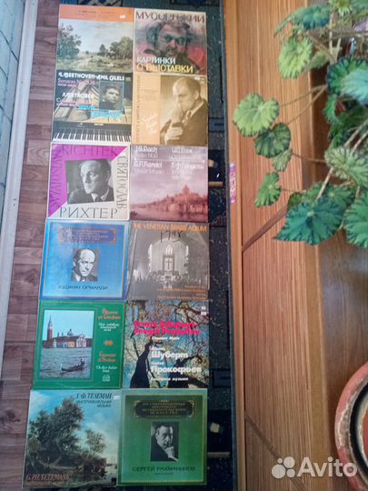 Виниловые пластинки-классика (23 шт. long Playев:)