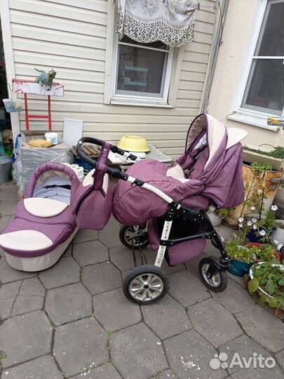 Прогулочная коляска 2 в 1