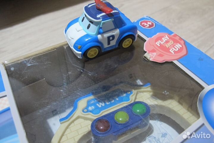 «Средний трек с Умной машинкой» Robocar Poli