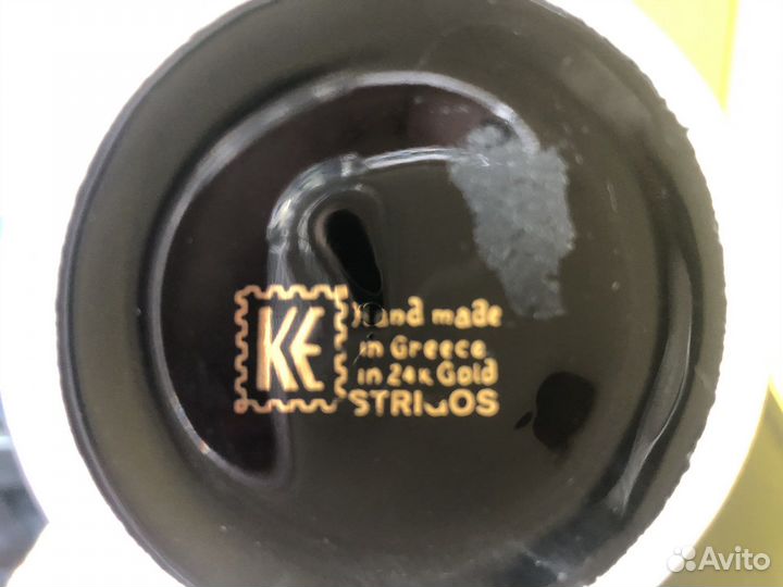 Z.7211 Ваза Strigos in 24 gold