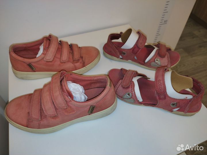 Кеды 32 ecco и сандалии 31 ecco