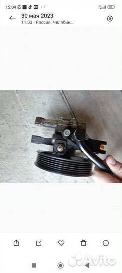 Насос гура hyundai solaris