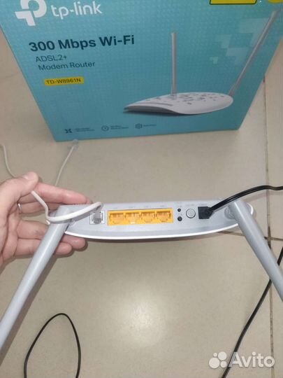 Роутер Tp-link 300 Mbps Wi-Fi adsl2+ Modem Router
