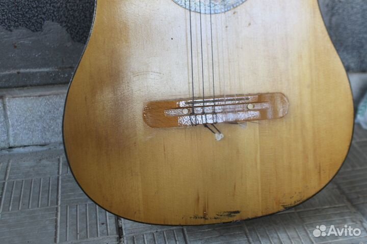 Гитара 6 стр. старая б/у СССР