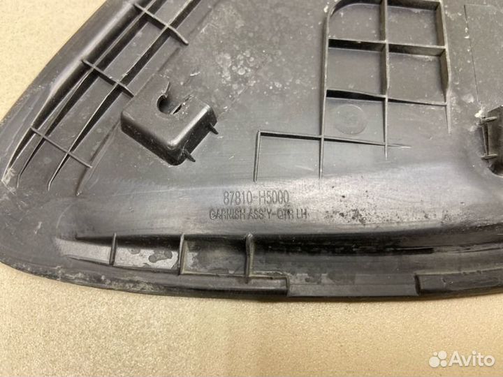 Накладка крыла задняя левая Hyundai Solaris 1 2021