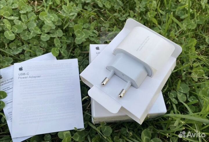 Оригинальная быстрая зарядка на iPhone 20w