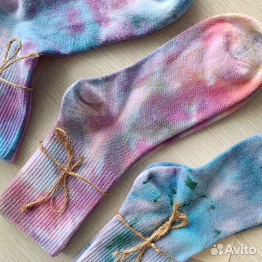 Носки тай-дай