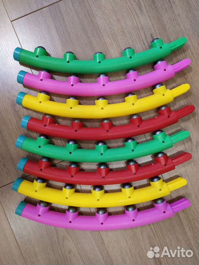 Обруч хулахуп SlaPro, магнитный, массажный