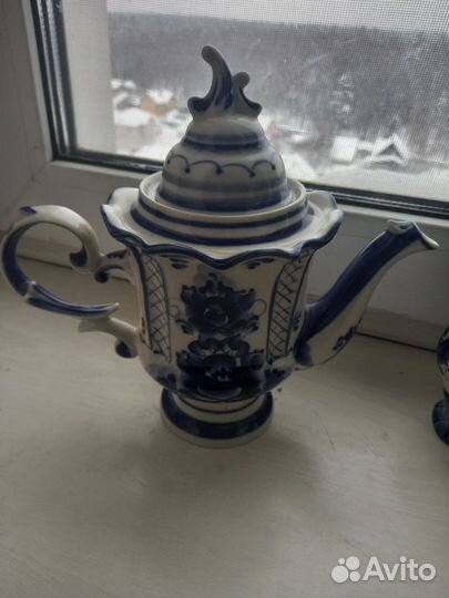 Чайник заварочный Гжель