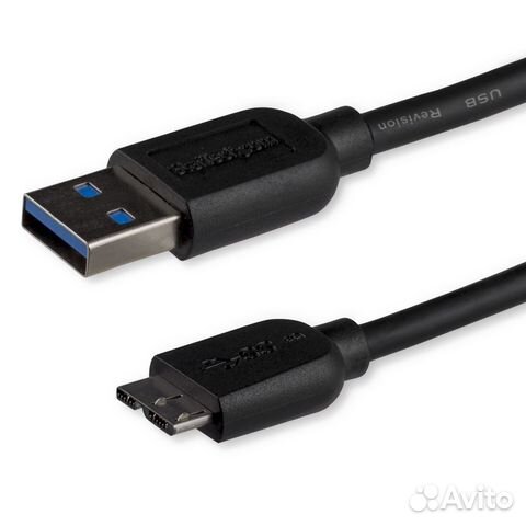 Кабель micro USB 3.0 AM micro B для жёстких дисков