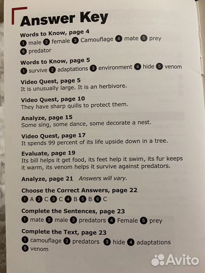 Книга для чтения Weird Animals levelA2