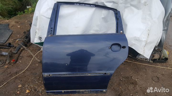 Дверь задняя левая vw passat b5 седан пассат б5