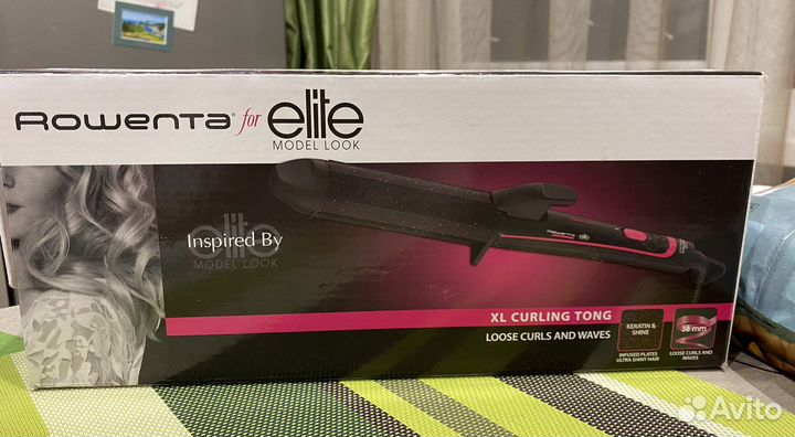 Щипцы для волос Rowenta Elite model look CF3222F0