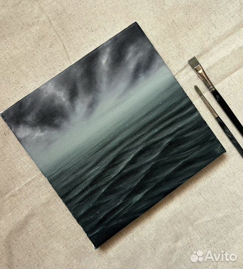 Море, масло, картина