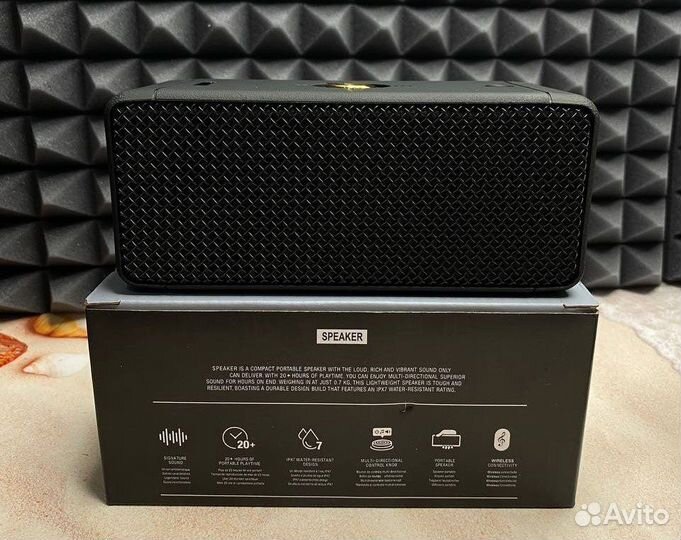 Портативная колонка Marshall bluetooth