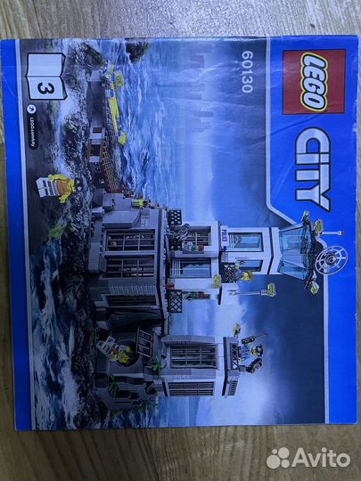 Lego полицейский самолет