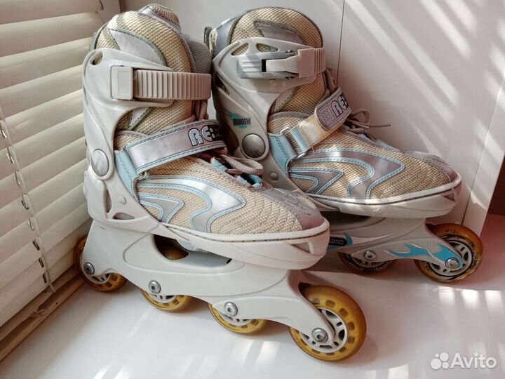 Ролики женские раздвижные 34-38 размер