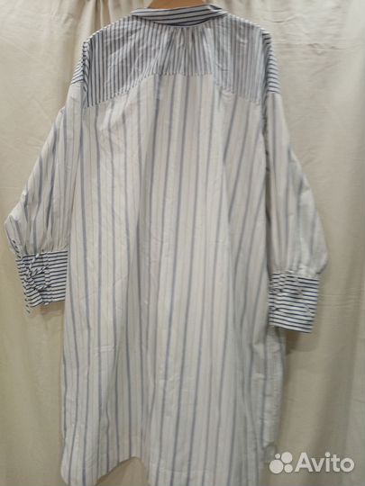 Платье-рубашка оверсайз ganni(s/m)