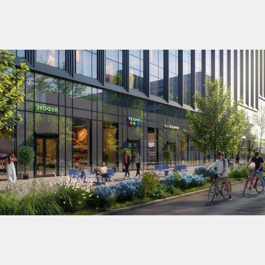 2-к. квартира, 58,6 м², 7/58 эт.