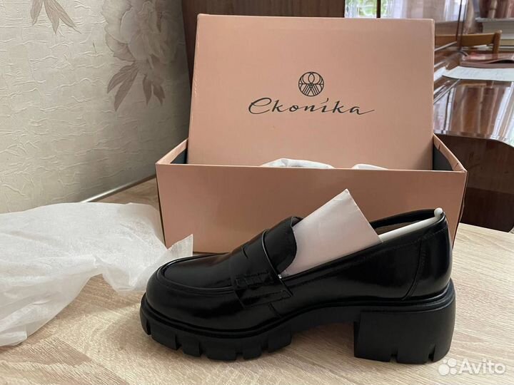 Женские лоферы ekonika