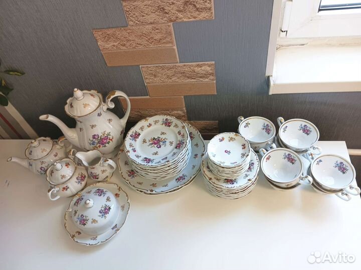 Сервиз Fine China GDR 12 персон