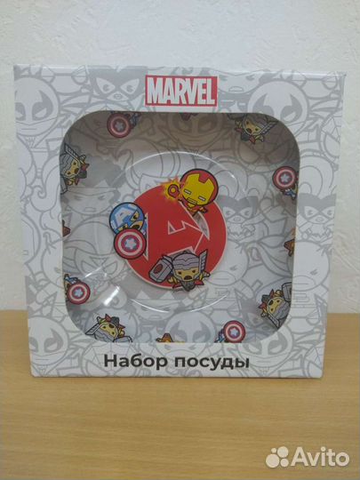 Набор детской посуды Marvel