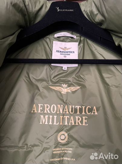 Aeronautica militare оригинал новый пуховик куртка