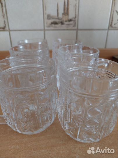 Хрустальные рюмки