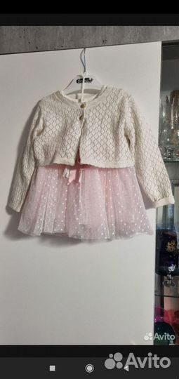Платье для девочки 86