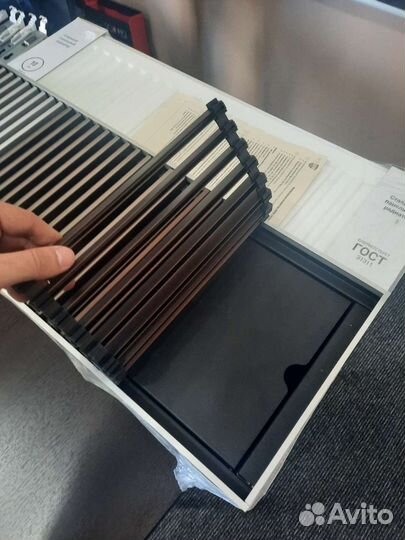 Внутрипольный конвектор