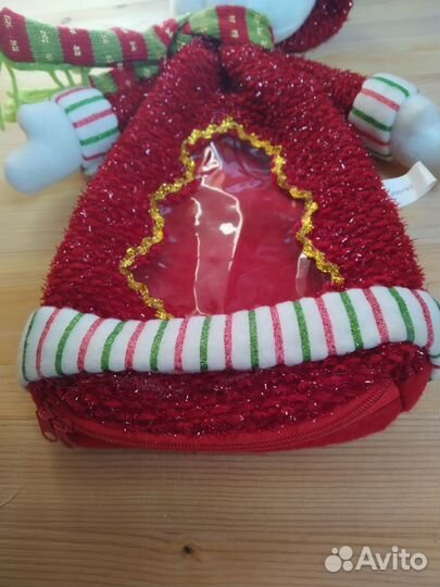 Сумочка для новогоднего подарка