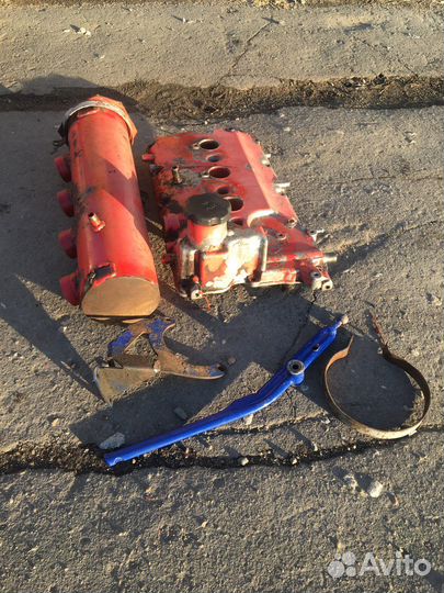 Ресивер и крышка клапанов V16 впуск стингер