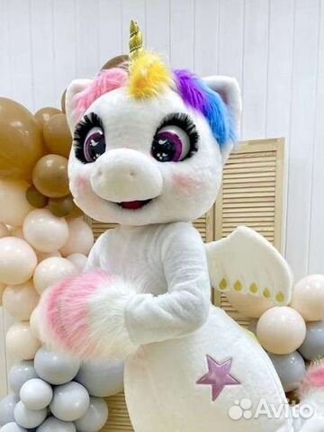 Аниматор Единорог Ростовая кукла Единорожка