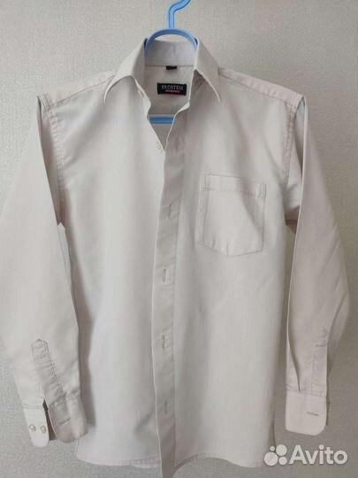 Рубашки на мальчика школьные 134 см