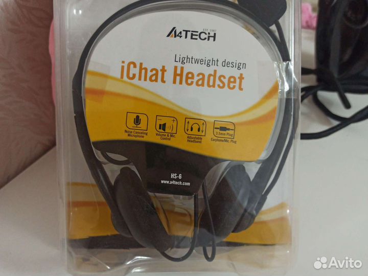 Гарнитура a4tech HS-6, для компьютера