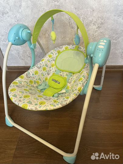 Детские электронные качели для новорожденных