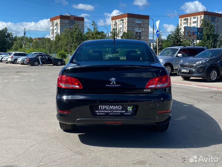 Peugeot 408 1.6 AT, 2015, 126 000 км