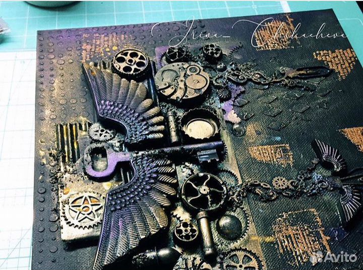 Панно/ Холст/ Mix Media